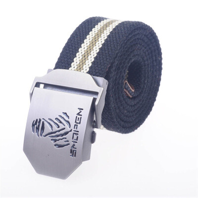 

Shanglong Desert Eagle Canvas Belt Military Style Casual Army Outdoor Belt 120cm