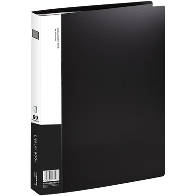 

Comix) EA40 40 pages A4 brochure / document book black single loaded