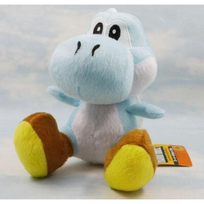 

Super Mario Brothers Bros Blue Yoshi Plush 7in Stuffed Toy Kids Xmas Gifts
