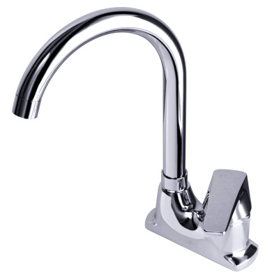 

Germany DZ 6318 copper high throw basin faucet double hole single hot&cold wash basin faucet