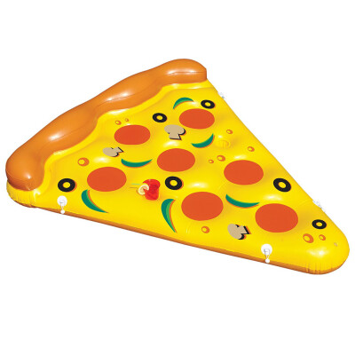 

Myei Pizza Air Mat Pool Swimming Floates Inflatable Pool Toys Summer Holiday Water Rafts Outdoor Fun Water 180*145cm