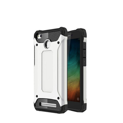 

Fivice Xiaomi Redmi 3S case Luxury Silicone Diamond Armor PC Hard Shell Phone Case
