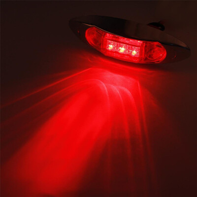 

YWXLight 3-LED Waterproof Side Marker Car Truck Trailer Truck Light Warning Lamp 2PCS