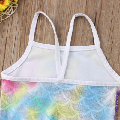 

Toddler Baby Kids Girls Sleeveless Mermaid Summer Swimsuits Swimming Swimwear