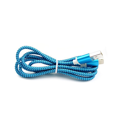 

Charger Data USB Cable For iPhone Fast Charger Colorful Braided Nylon Aluminum Fastest 1M 2M 3M