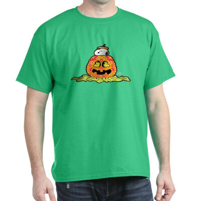 

CafePress - Day of The Dead Snoopy Pumpkin - 100 Cotton T-Shirt