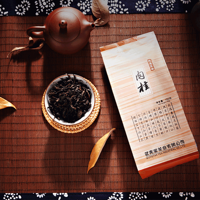 

Wuyi Star Rou Gui Rougui Oolong Fujian Wuyi Mountain Rock Tea Yan Cha 100g