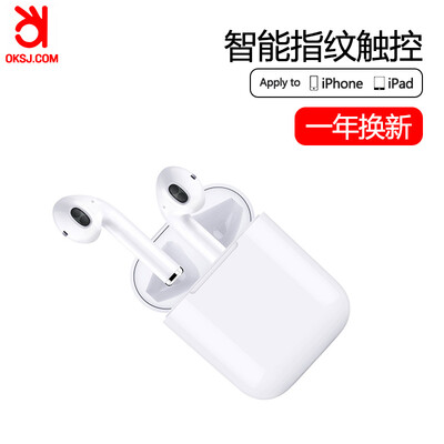 

OKSJ wireless Bluetooth headset mini in-ear sports business touch 50 binaural call noise reduction Apple iphonexxspods HuaweiAndroid Universal Airpluspro