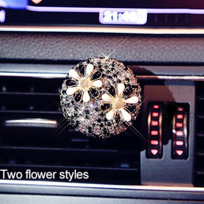 

Automobile Decoration Ornaments Fashionable Rhinestone Car Air outlet Solid Fragrance clip Car Accessories Nice Gift Beautiful