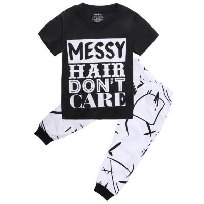 

AU Kids Baby Girls Clothes T-shirt Top Pants Dress Party Summer Outfit Set 1-8Y