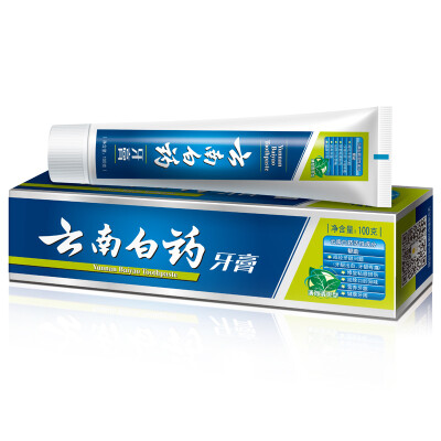 

Yunnan white toothpaste 100g (mint fresh type