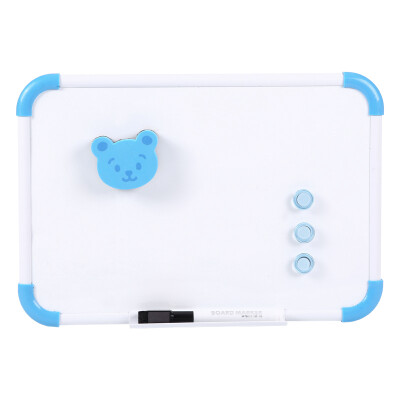 

Morning light (M & G) ADB98303 large children magnetic learning white board graffiti board blue with whiteboard pen white board rubbing buckle