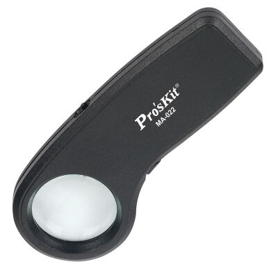 

Pro&39skit MA-022 75X Handheld LED Light Magnifier can be checked