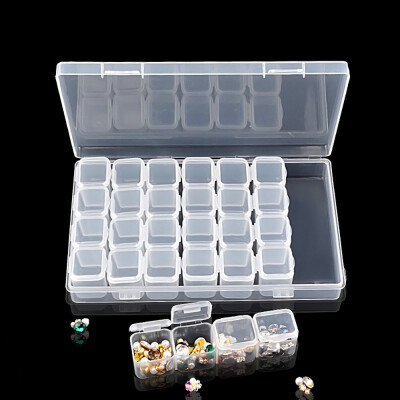 

Nail Tools 28 Items Can Be Stored Single Transparent Storage Box