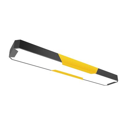 

Baycheer BL481531 Yellow 25CM White Light High Performance Led Rectangular Flush Mount Light
