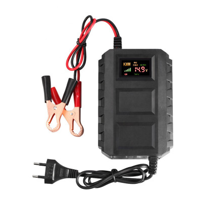 

12V KC-20A Intelligence Battery Charger for Auto Motorcycle Lead Acid Intelligent LCD Display Car Batteries Charger