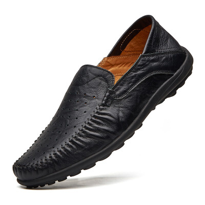 

Four Seasons Casual Leather Shoes with Soft Bottom&Wear Resistant Mens Shoes