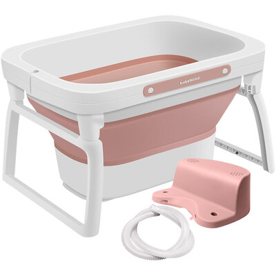 

Century baby babyhood bath barrel children bath barrel baby bath two in one baby increase folding bath barrel red BH-321