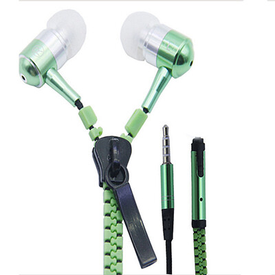 

MyMei New 3.5mm in-Ear Earphone Earbuds with Mic Zipper Universal Stereo Headphone