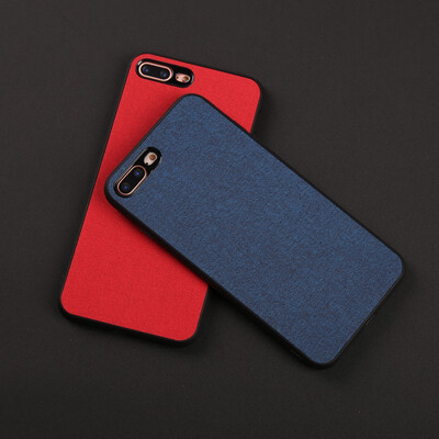 

Phone Cases For iPhone X Xs Max Cover abrasive PU leather Soft TPU Silicone Case For iPhone 6 6S 7 8 Plus Case