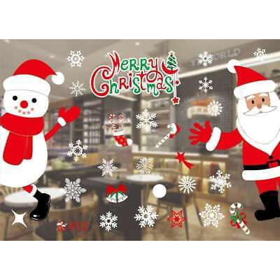 

Christmas DIY Wall Sticker Santa Xmas Tree Window Home Decor Decal Art Removable