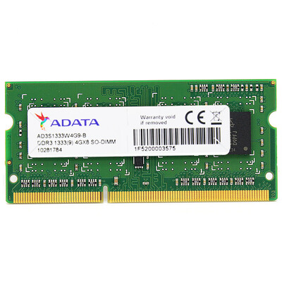 

Viagra ADATA million purple thousand DDR3 1333 4G notebook memory