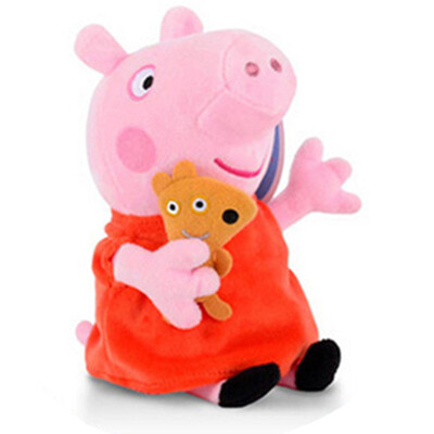 

Peppa Pig Мягкая игрушка для детей Пеппа с динозавром, 19 см