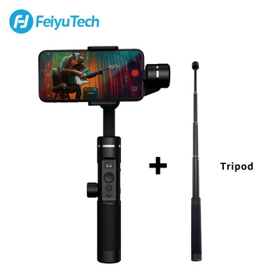 

FeiyuTech SPG2 Set 3-Axis Handheld Gimbal Stabilizer for Smartphone iPhone X 8 7 OPPO Samsung ViVO phones with pole&tripod