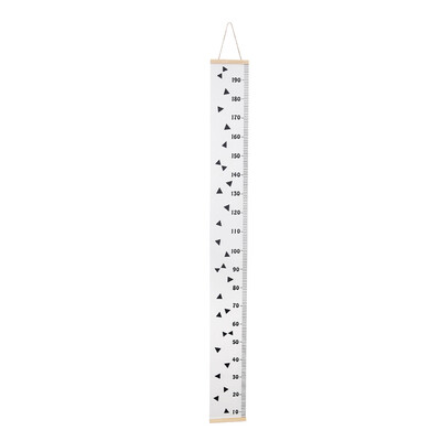 

UpperX Wooden Wall Hanging Baby Child Kids Growth Chart Height Measure Ruler Wall Sticker for Kids Children RoomTriangle