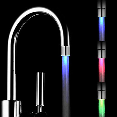

Magical Температурный датчик 3 датчик цвета RGB LED свет вода кран Tap