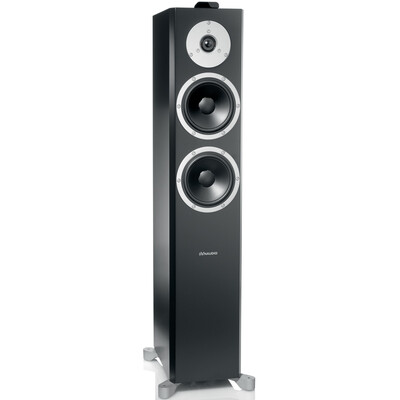

DYNAUDIO Xeo 6 Bluetooth Wireless HiFi Active Floor Audio Hi-fi Stereo Speaker Satin Black one pair need to be equipped with HubConnect