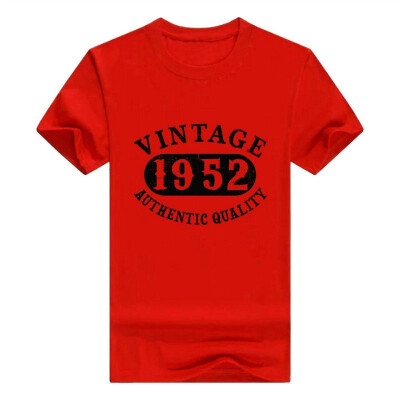 

1952 Vintage 66 Years Old 66th B-Day Birthday Gift Mens T-Shirt