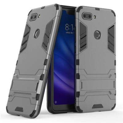 

Case for Xiaomi Mi 8 Lite 626 inch 2 in 1 Shockproof with Kickstand Feature Hybrid Dual Layer Armor Protective Cover