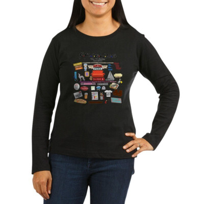 

CafePress FRIENDSTV Symbol&Quotes Long Sleeve T-Shirt - Womens Long Sleeve T-Shirt Classic 100 Cotton Crew Neck Shirt