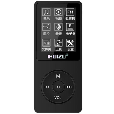 

Rui family RUIZU X02 8G black fever class high quality lossless MP3 MP4
