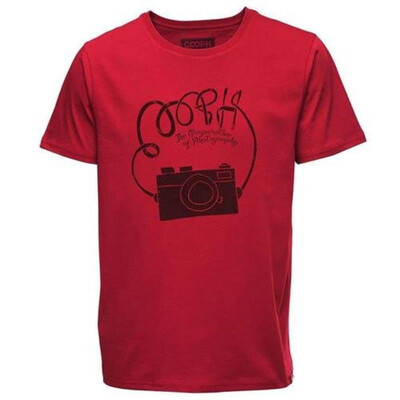 

Cooph Strap X-Large Cotton T-Shirt American Beauty