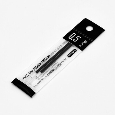 

KACO 4 In 1 Multifunction Pens 05mm Black Blue Red Refill Gel Pen Mechanical Pencil Office School Supplies
