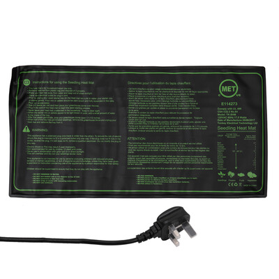 

Seedling Heating Mat Flowers Fruits Vegetables Seedlings Growth Germination Propagation Starter Pad 500253mm 110-230V