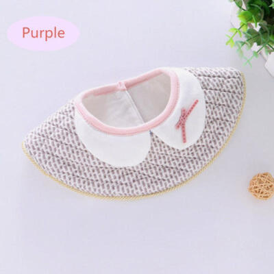 

360°Kids Baby Feeding Head Scarf Towel Bib Boy Girl Bandana Saliva Round Dribble