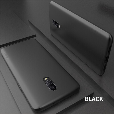 

X-Level Phone Case For OnePlus 6T Luxury Matte Slim Silicone Shockproof TPU Case Prevent falling