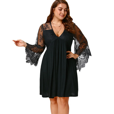 

Empire Waist Plus Size Tunic Dress