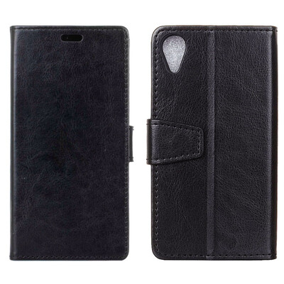 

MOONCASE ASUS ZenFone Live L1 ZA550KL Crystal Leather Case - Black
