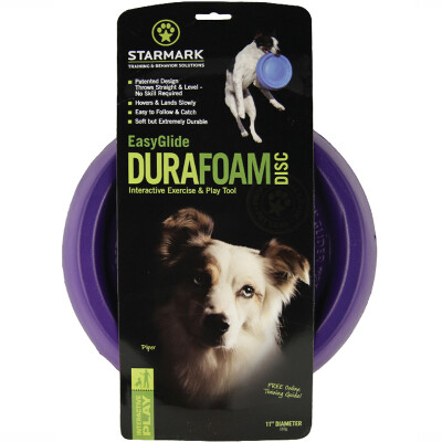 

Star car STARMARK pet frisbee interactive dog outdoor toys golden hair Labrador large dog with a frisbee large purple