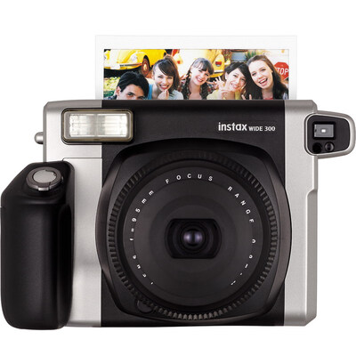 

Fuji FUJIFILM interesting odd checky instax wide300 camera wide open field