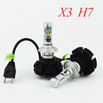 

2PCS Car Headlight Bulb 12V 50W Car H11 LED Headlamp Bulb Spotlight H1 H4 H7 9006 6000k car auxiliary head lamp Auto Fog Light