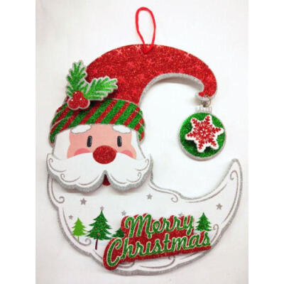 

New SantaClaus Snowman Tree Door Christmas Decoration For Home Ornament Decor UK