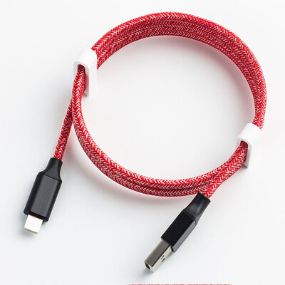 

NeillieN data lineUSB power line braided data line iPhone Android TYPE-C mobile phone charging line Charger Cables025m1m2m3m