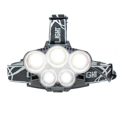 

BRELONG LED Headlamps 5LEDs T6 COB with USB Cable