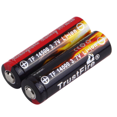 

2pcs AA 14500 900mAh 3.7V Li-ion Rechargeable LED Battery New