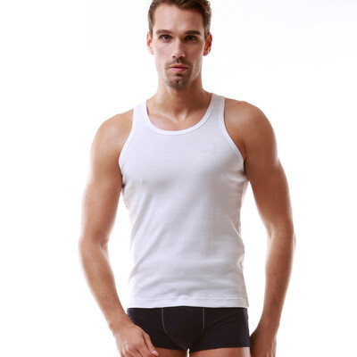 

[Jingdong Supermarket] St. Paul's men's vest men's bamboo fiber comfortable backing vest sweat ZPU-3004 soft breathable iron gray XXXL (185/110)